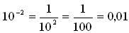 Talan 10  veldinu -2 jafngildir 1 deilt me 100 ea 0,01